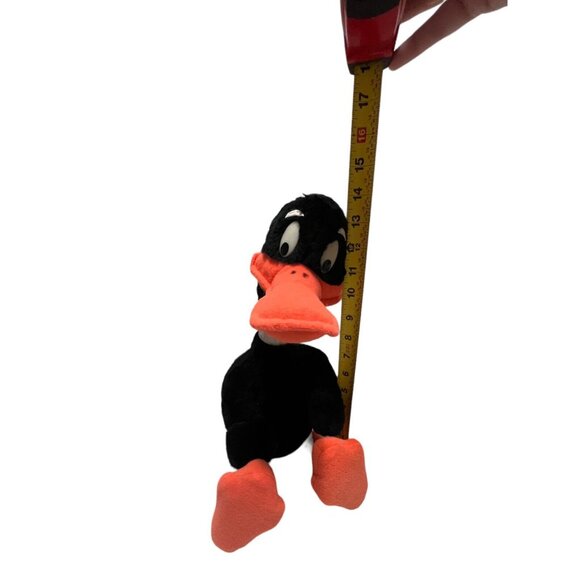 Vintage Warner Bros Daffy Duck Large Plush Vintage Mighty Star Posable Legs - Picture 6 of 9